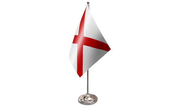 Alabama Satin Table Flag